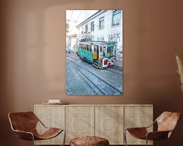 Lisbon's tramway by Leo Schindzielorz