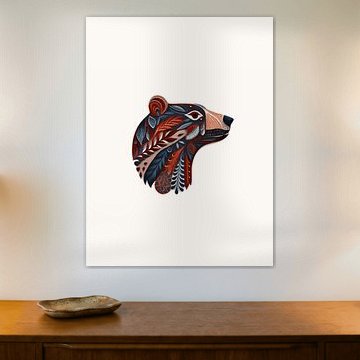 Karhu - Skandinavischer Bärenkopf