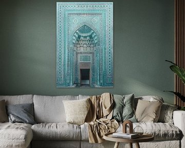 Eingang Mausoleum | Reisefotografie Druck von Kimberley Jekel