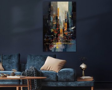Abstraktes New York von Imagine