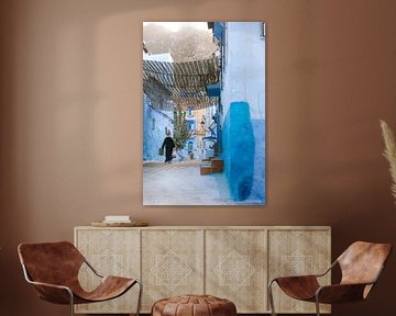 Naar de markt van Chefchaouen | Marokko van Marika Huisman fotografie