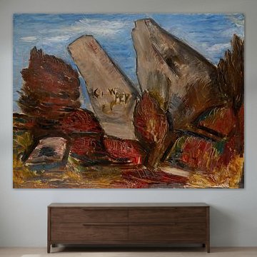 Walkiefer, Dogtown Common, Cape Ann (1934) by Marsden Hartley