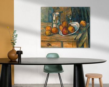 Stillleben mit Obst und Milchkännchen, Paul Cézanne