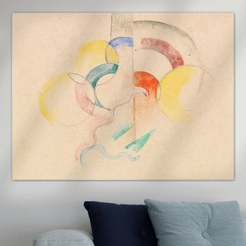 Abstract Watercolour I (1913-14) by Franz Marc