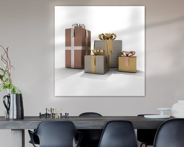 Gouden zilveren en bronzen cadeautjes van Emiel de Lange