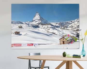 Skigebiet Zermatt und Matterhorn von t.ART