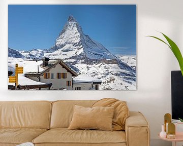 Riffelberg, Zermatt met uitzicht op de Matterhorn van t.ART