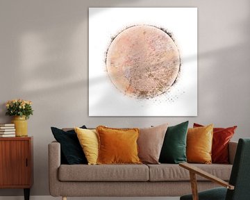 Soft moonlight in warm colours by Mad Dog Art
