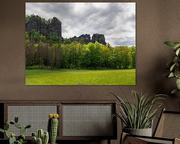 Schrammsteine, Saksisch Zwitserland - Torsteine van Pixelwerk