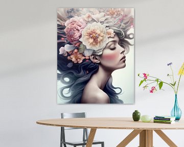 Portrait "Flowerpower" by Studio Allee