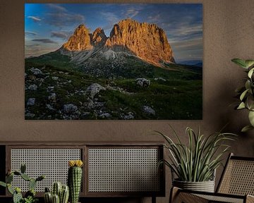 Sonnenaufgang in den Dolomiten Italien von Bart Cox