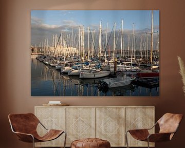 Port for sailing boats on the Tagus by WeltReisender Magazin