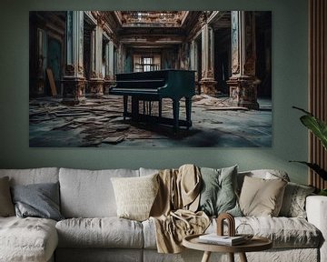 The Abandoned Piano by Claudia Rotermund