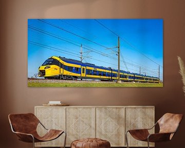 Intercity Nieuwe Generatie ICNG-Zug bei Testfahrten von Sjoerd van der Wal Fotografie