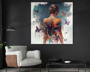 Leistungsstarke Schmetterlingsfrau Körper #4 von Chromatic Fusion Studio