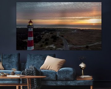 Photographie par drone d'Ameland sur Rinnie Wijnstra