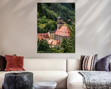 Königstein, Saksisch Zwitserland - St. Mary's stadskerk van Pixelwerk