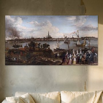 L'arrivée à St Anneke à Anvers sur Atelier Liesjes