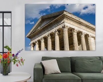 Maison Carree in Nimes by Dieter Walther