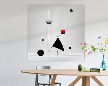 Abstracte vormen van Natasja Haandrikman
