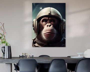 monkey | future | space by Eva Lee
