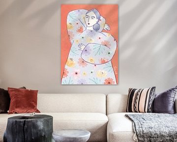 TW living - Artprint - relaxing Sofia von TW living