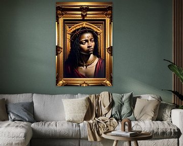 BLACK JESUS von The Art of Mark Fischer