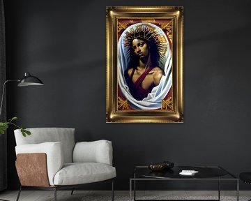 BLACK JESUS von The Art of Mark Fischer