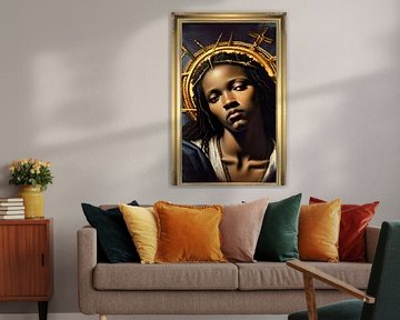 BLACK JESUS von The Art of Mark Fischer