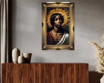 BLACK JESUS von The Art of Mark Fischer