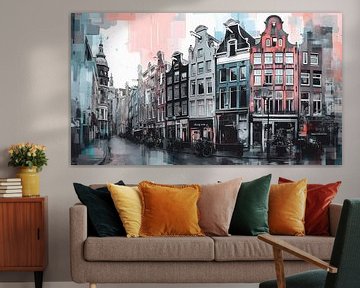 Schöne Straße in Amsterdam von But First Framing