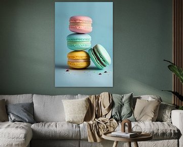 Gestapelte Macarons V1 von drdigitaldesign