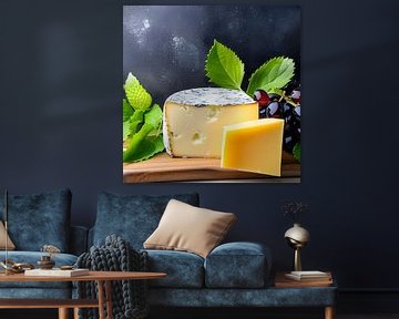 Cheese platter - a kitchen picture by Heike Hultsch