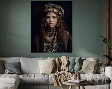 Fine art portrait "Berber girl"
