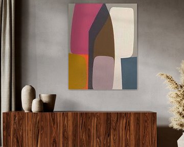 Kleurrijke abstracte en moderne vormen van Studio Allee