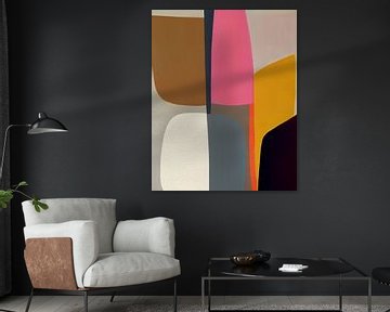 Kleurrijke abstracte en moderne vormen van Studio Allee