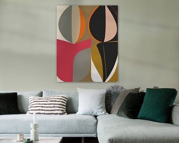 Abstract retro pattern by Studio Allee