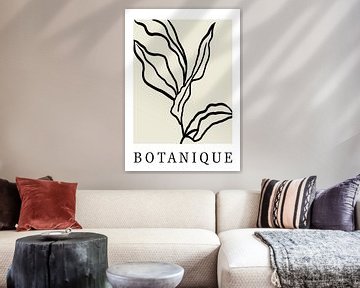 Botanique minimalist art, botanical art, boho art