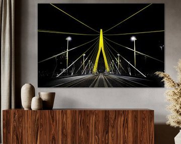 Erasmusbrücke, Rotterdam von Martijn Smeets
