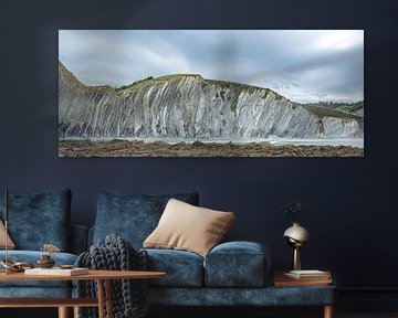 Flysch sur la côte du Pays basque sur Detlef Hansmann Photography