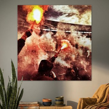 Bengalo Feijenoord  von Peter Lodder