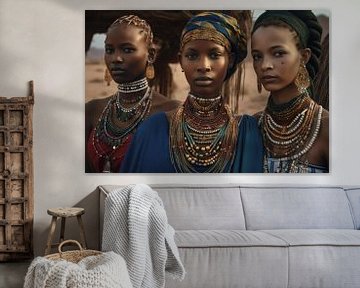 Portraits d'Afrique sur Carla Van Iersel