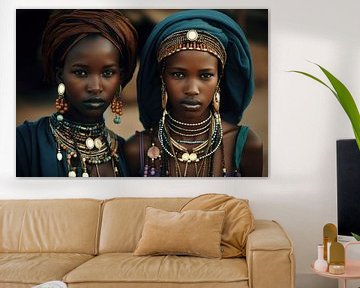 Porträts aus Afrika: Afrikanische Frauen von Carla Van Iersel
