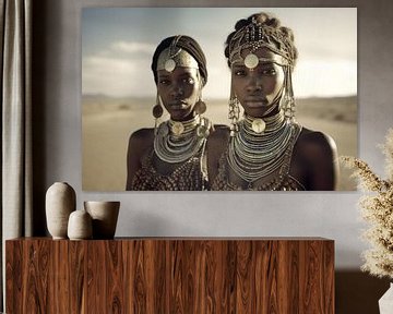 Two African women by Carla Van Iersel