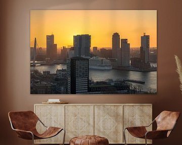 SUNRISE ROTTERDAM van AdV Photography