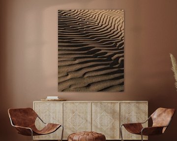 Detail of sand in the Maspalomas dune area by Myrthe Slootjes