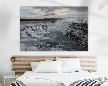 Gulfoss waterfall Iceland