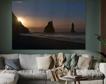 Sunrise Reymisdrangar