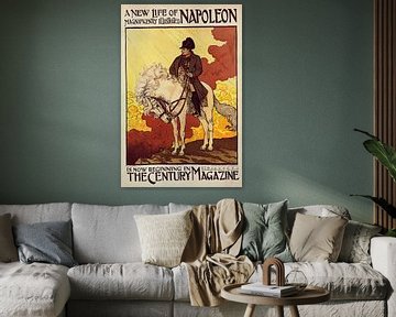 Napoleon (1898) door Eugène Grasset van Peter Balan