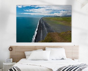Südküste Islands mit schwarzem Strand von XXLPhoto